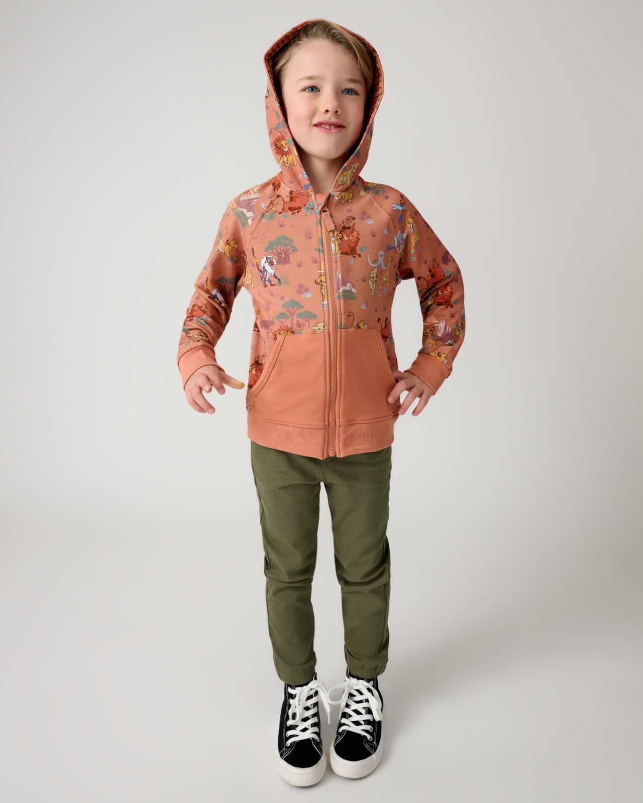 Disney Simba's Safari Zip Hoodie