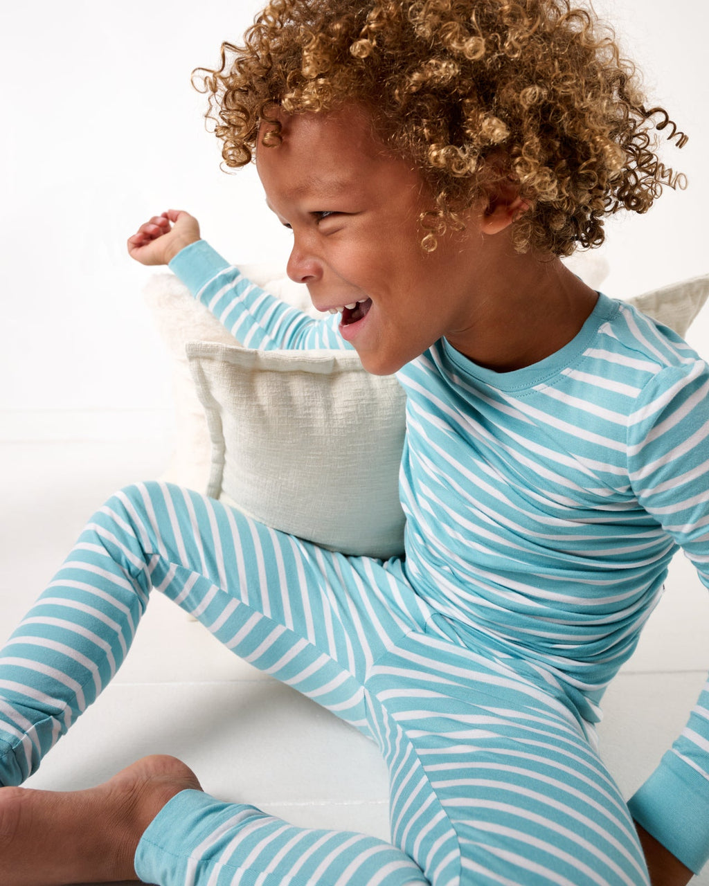 Dockside Stripe Two-Piece Pajama Set