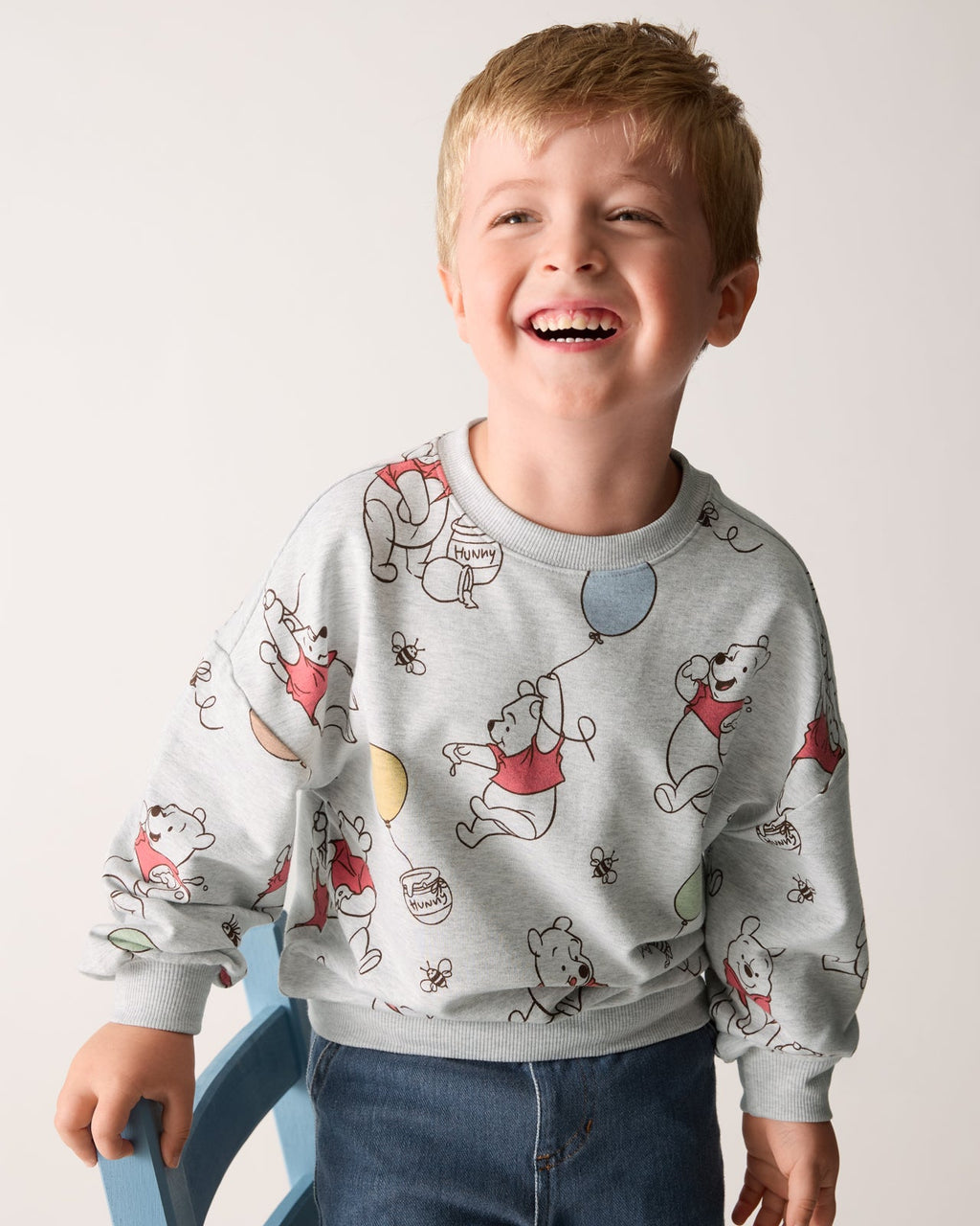 Disney Up, Up and Away Drop Shoulder Crewneck