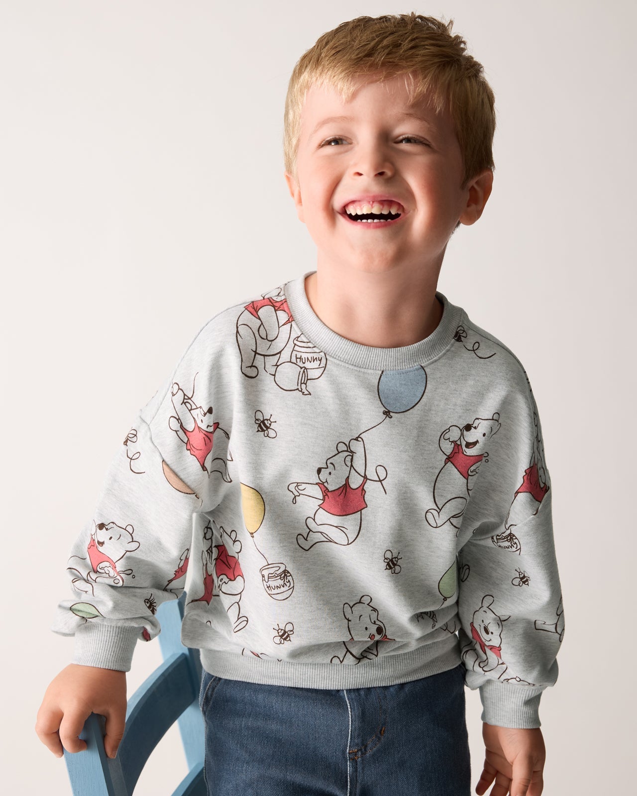 Disney Up, Up and Away Drop Shoulder Crewneck