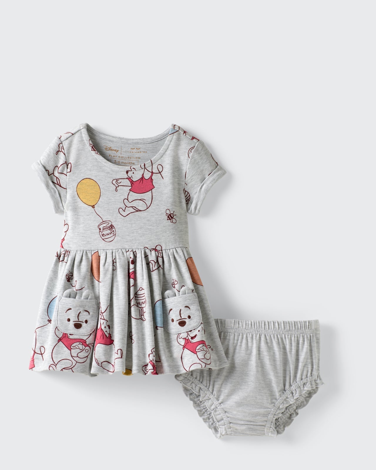 Disney Up, Up and Away Patch Pocket Dress with Bloomer