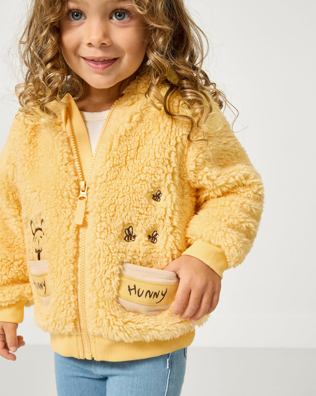 Disney Winnie the Pooh Sherpa Zip Hoodie